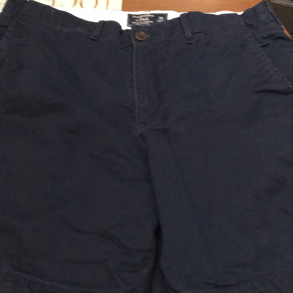Abercrombie & Fitch navy blue.  Men’s waist 32